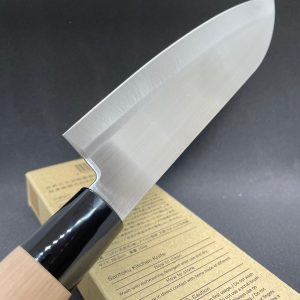 Authentic "Seki City" Japanese Santoku Knife 日本關市製・木柄三德包丁