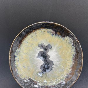 Japanese "Nebula" Galaxy Glaze Artistic Plate 【星雲幻境】天目風流釉・藝術圓盤 / 飾品盤